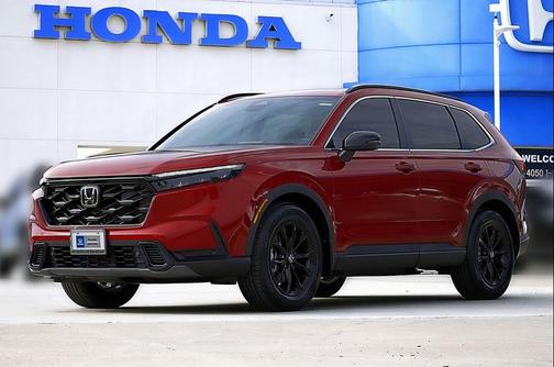 Radiant Red 2026 Honda CR-V Hybrid Sport FWD