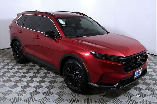 Radiant Red 2026 Honda CR-V Hybrid Sport FWD
