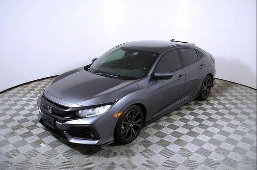Modern Steel Metallic 2018 Honda Civic Sport