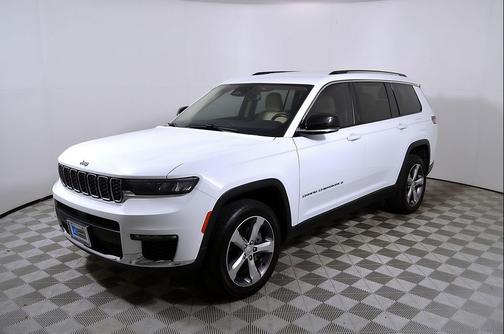 Bright White Clearcoat 2021 Jeep Grand Cherokee L Limited