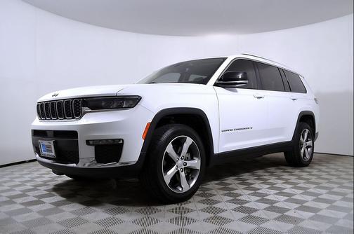 Bright White Clearcoat 2021 Jeep Grand Cherokee L Limited