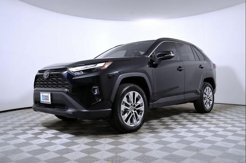 Midnight Black Metallic 2025 Toyota RAV4 XLE Premium