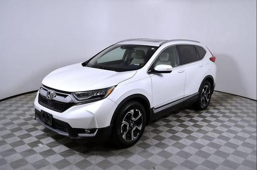 White Diamond Pearl 2018 Honda CR-V Touring