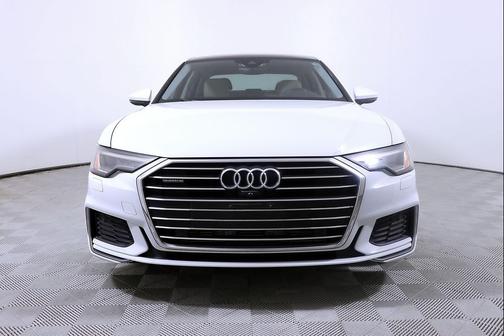 White 2019 Audi A6 55 Premium Plus