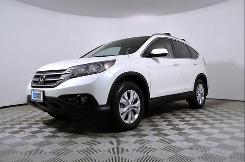 White Diamond Pearl 2014 Honda CR-V EX-L