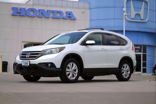 White Diamond Pearl 2014 Honda CR-V EX-L