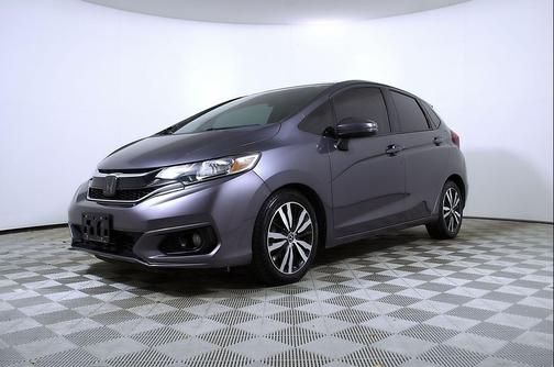Modern Steel Metallic 2018 Honda Fit EX-L