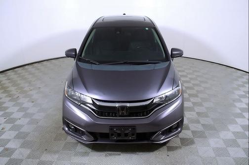 Modern Steel Metallic 2018 Honda Fit EX-L