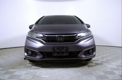 Modern Steel Metallic 2018 Honda Fit EX-L
