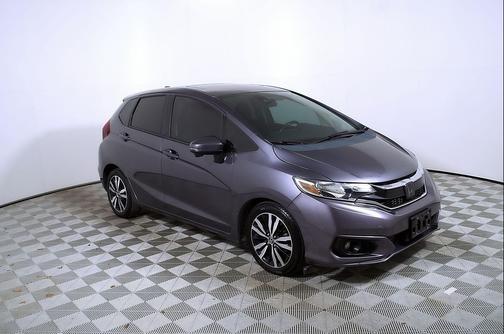 Modern Steel Metallic 2018 Honda Fit EX-L