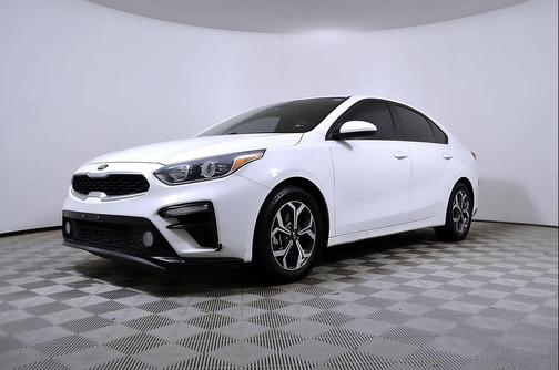 Clear White 2019 Kia Forte LXS