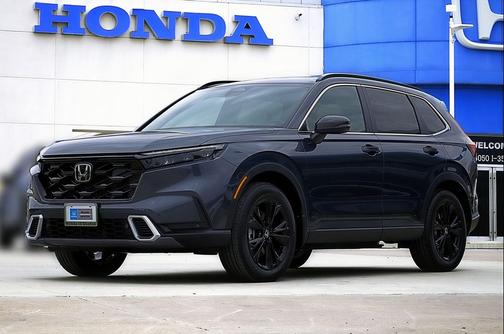 Gray 2024 Honda CR-V Hybrid Sport Touring AWD