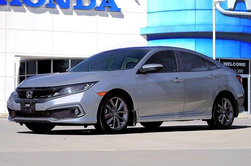 Lunar Silver Metallic 2020 Honda Civic EX