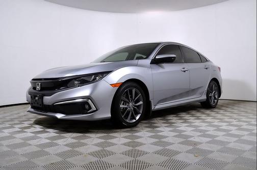 Lunar Silver Metallic 2020 Honda Civic EX