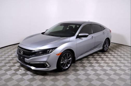 Lunar Silver Metallic 2020 Honda Civic EX