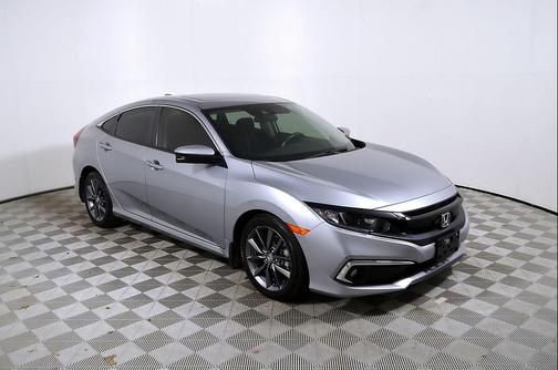 Lunar Silver Metallic 2020 Honda Civic EX