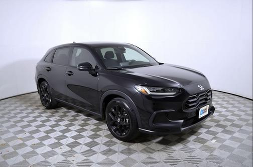 Crystal Black Pearl 2024 Honda HR-V Sport