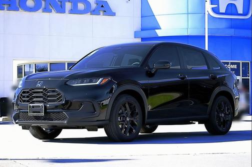 Crystal Black Pearl 2024 Honda HR-V Sport