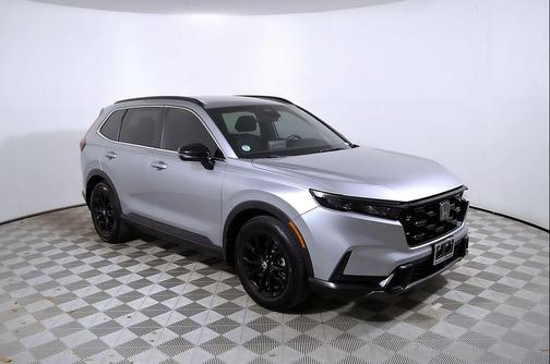 Lunar Silver Metallic 2023 Honda CR-V Hybrid Sport FWD