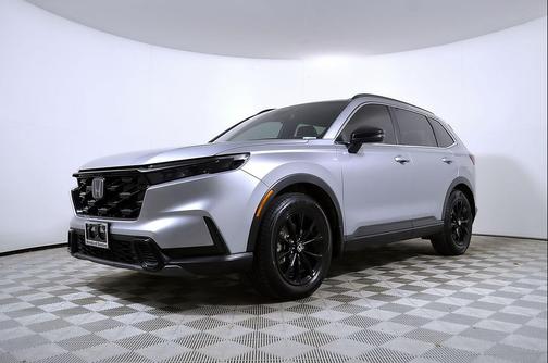 Lunar Silver Metallic 2023 Honda CR-V Hybrid Sport FWD