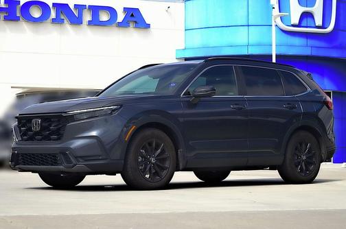 Gray 2024 Honda CR-V Hybrid Sport FWD