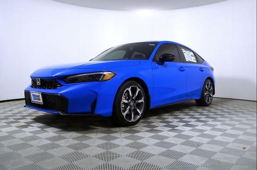 Boost Blue Pearl 2026 Honda Civic Hybrid Sport Touring