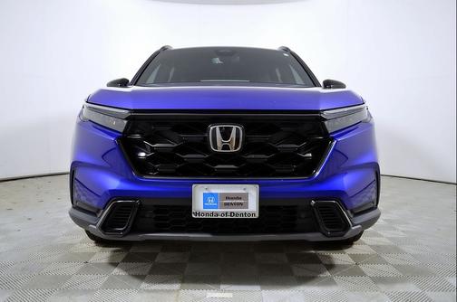 Solar Silver Metallic 2025 Honda CR-V Hybrid Sport FWD