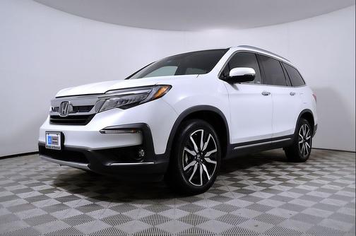 Platinum White Pearl 2020 Honda Pilot Touring 8-Passenger