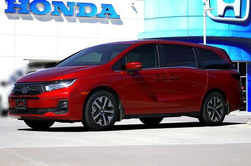 Radiant Red Metallic II 2025 Honda Odyssey EX-L