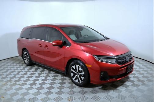 Radiant Red Metallic II 2025 Honda Odyssey EX-L