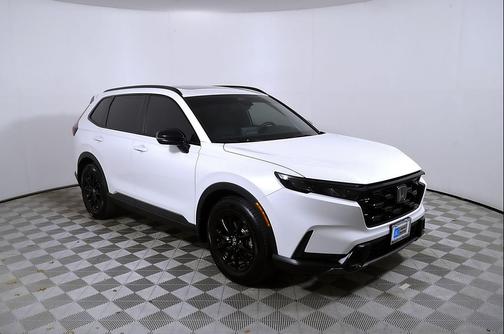Platinum White Pearl 2026 Honda CR-V Hybrid Sport-L FWD