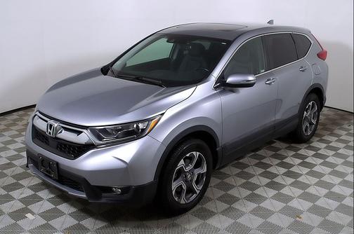 Lunar Silver Metallic 2018 Honda CR-V EX-L