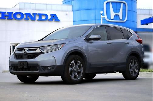 Lunar Silver Metallic 2018 Honda CR-V EX-L
