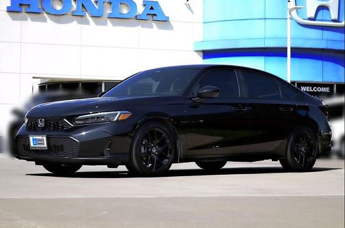 Crystal Black Pearl 2026 Honda Civic Sport