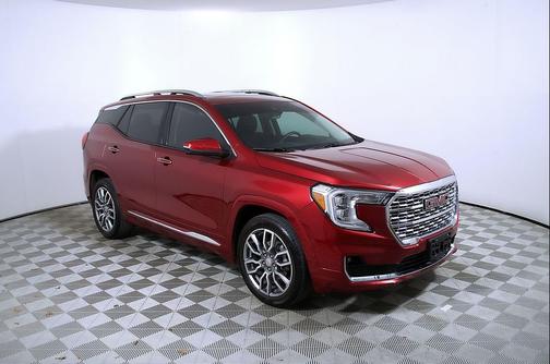 Volcanic Red Tintcoat 2024 GMC Terrain Denali