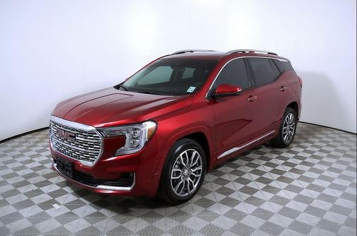Volcanic Red Tintcoat 2024 GMC Terrain Denali