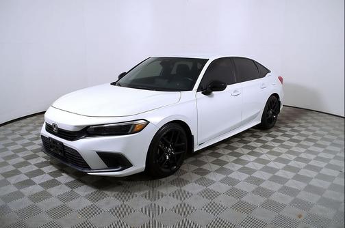 Platinum White Pearl 2023 Honda Civic Sport