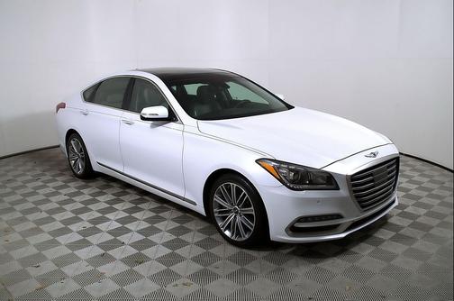 Casablanca White 2018 Genesis G80 3.8