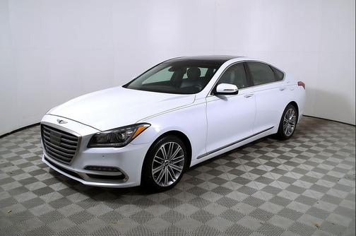 Casablanca White 2018 Genesis G80 3.8