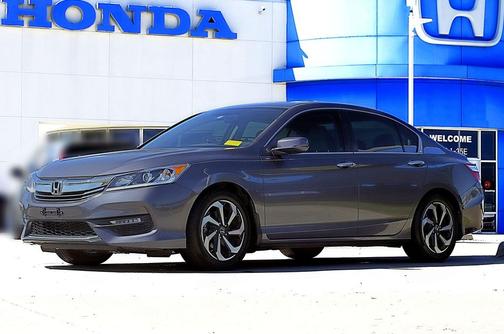 Gray 2017 Honda Accord EX