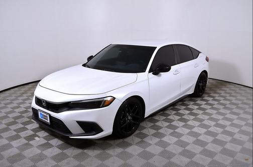 Platinum White Pearl 2022 Honda Civic Sport