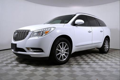 Summit White 2017 Buick Enclave Leather