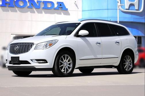Summit White 2017 Buick Enclave Leather