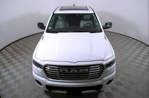 Bright White Clearcoat 2025 RAM 1500 Laramie