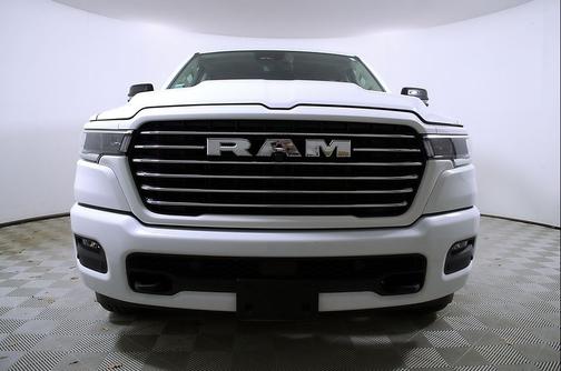 Bright White Clearcoat 2025 RAM 1500 Laramie