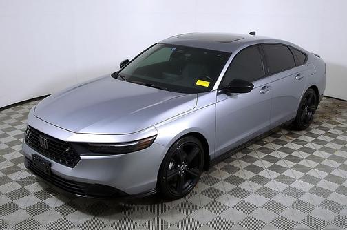 Lunar Silver Metallic 2023 Honda Accord Hybrid Sport-L