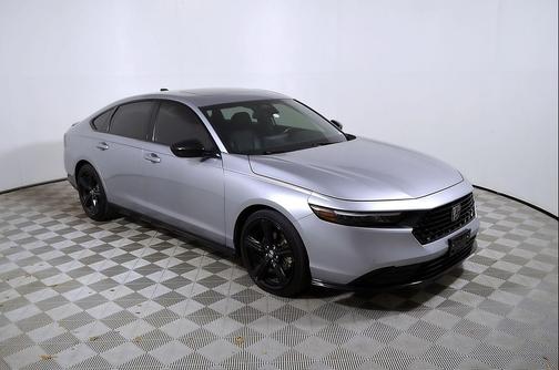 Lunar Silver Metallic 2023 Honda Accord Hybrid Sport-L