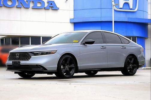 Lunar Silver Metallic 2023 Honda Accord Hybrid Sport-L