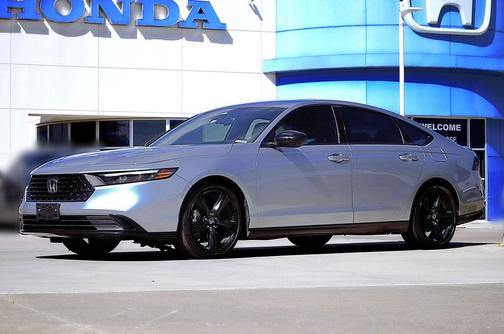 Lunar Silver Metallic 2023 Honda Accord Hybrid Sport-L