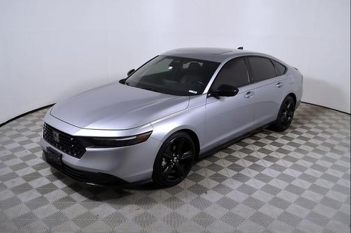 Lunar Silver Metallic 2023 Honda Accord Hybrid Sport-L
